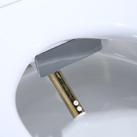 联勒uniler电动智能马桶 一体式智能座便器超漩式地排 瞬时即热型 全自动坐便器（智樽圆）