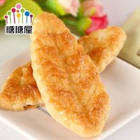 【糖糖屋】零食/特产食品 韩国原装进口乐天树叶饼干蜂蜜烤制 90g