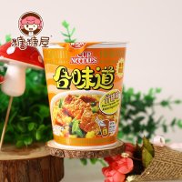 糖糖屋香港进口 日清合味道什锦味泡面 即食杯面 方便面速食面75g