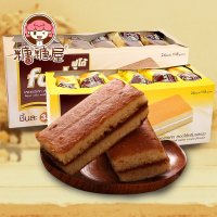 马来西亚进口 福多FUDO奶油提拉米苏味蛋糕糕点心24枚入432g*2盒