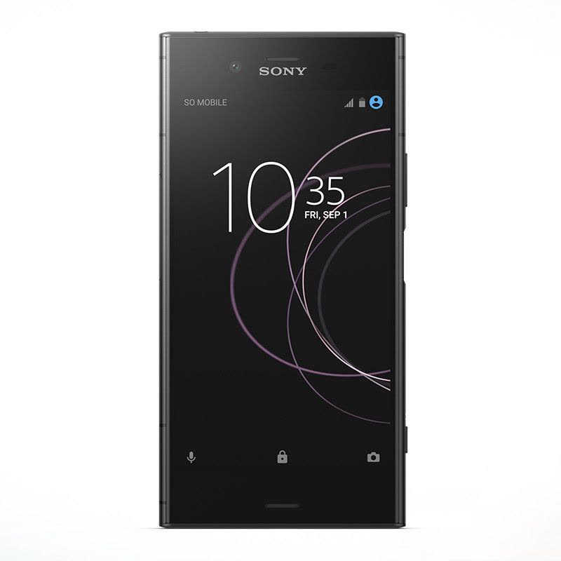 索尼(SONY)Xperia XZ1 G8342 双4G 智能手机 墨黑图片