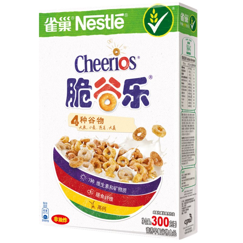 Nestle雀巢 雀巢早餐谷物脆谷乐300g 非油炸 *1