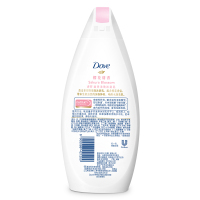 Dove/多芬樱花甜香滋养美肤沐浴乳400g+浴球 滋养美肤