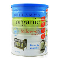 澳洲贝拉米(Bellamy's)有机婴幼儿配方奶粉2段 900g【香港直邮】