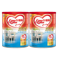【两罐装】港版牛栏(COW&GATE)较大婴儿配方奶粉乐儿2段 900g【香港直邮】