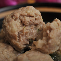 [中华特色]江苏馆 五亭桥火锅丸子狮子头大斩肉 原味240g/4只盒 华东