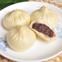 [中华特色]江苏馆 扬州特产五亭营养儿童早餐包子洗沙包360g/12只 华东