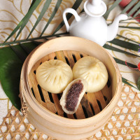 [中华特色]江苏馆 扬州特产五亭营养儿童早餐包子洗沙包360g/12只 华东