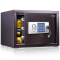 得力33116保险箱保险柜 电子密码锁保管箱 家用办公床头柜保险箱全钢保管箱