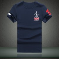 京质优品 2016夏装男士短袖t恤潮男 圆领个性印花修身休闲上衣