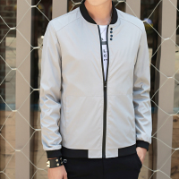 修身夹克男士2016新款秋季青少年韩版休闲薄款短外套