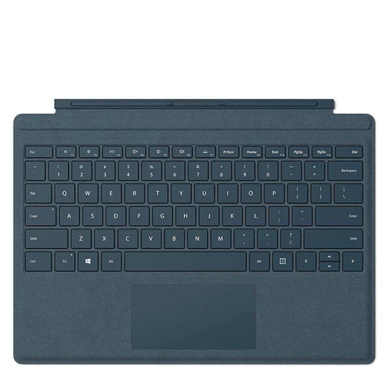 微软(Microsoft)Surface Pro7 SurfacePro特制版专业键盘盖(灰钴蓝)蓝色图片