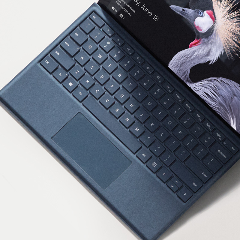 微软(Microsoft)Surface Pro7 SurfacePro特制版专业键盘盖(灰钴蓝)蓝色