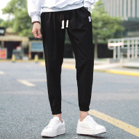 长裤夏季男装九分裤韩版潮青少年男士裤子