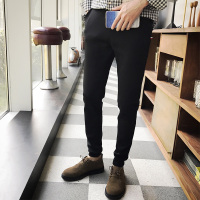 男士长裤夏季青少年韩版九分裤潮裤子男装