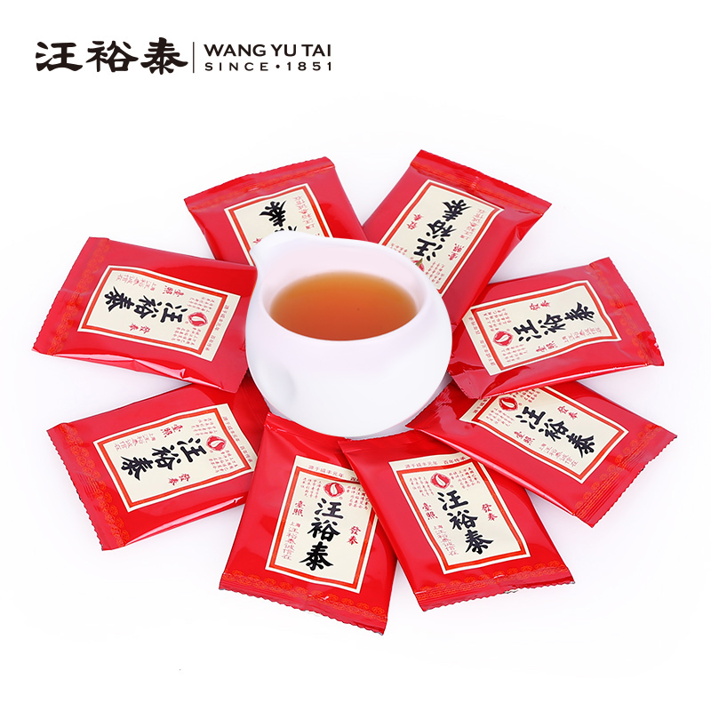 汪裕泰茶叶 红茶 茗茶 祁门红茶 小叶种工夫红茶 小包装5g*20