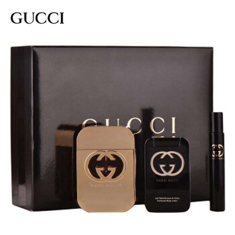 古驰 Gucci 香水gucci 古驰罪爱限量罪爱女士淡香水女士套装三件套 香水75ml 身体乳100ml 香水 7 4ml 价格图片品牌报价 苏宁易购天俪护肤香氛专营店