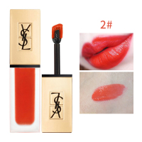 YSL/圣罗兰2017年秋季新款雾面哑光丝绒唇釉6ml 2#