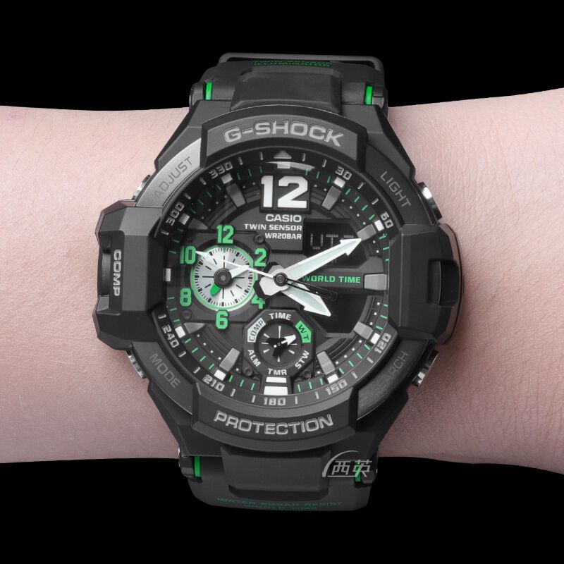 卡西欧casio男士手表 g-shock系列运动户外防水手表