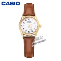 卡西欧casio手表 石英表皮带指针时尚女士手表
