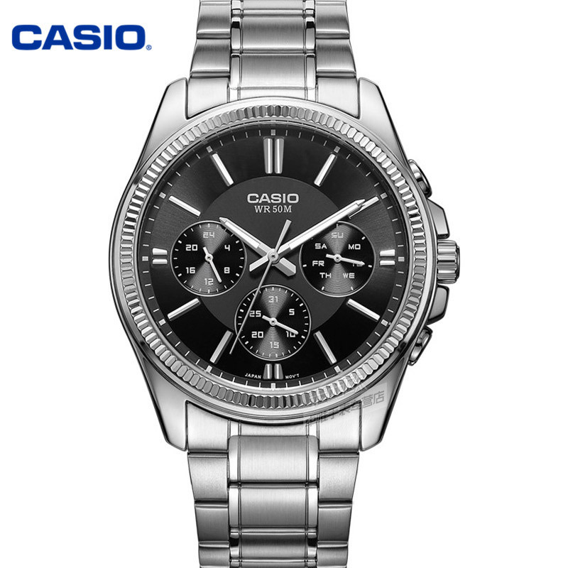 卡西欧(casio)石英表mtp-1375d-1a 卡西欧casio手表 石英商务日历星期