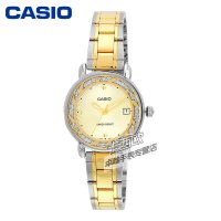 卡西欧(CASIO)石英表 时尚简约小表盘指针防水女士手表