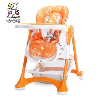 哈哈鸭婴儿餐桌座椅bb凳多功能儿童塑料便携式可折叠宝宝餐椅
