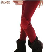 萌衣萌裤 童装女童 2015年秋冬新款 加厚不倒绒四叶草打底裤