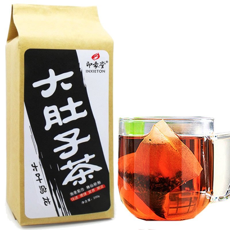 印象堂茶叶 大肚子茶200克 油切黑乌龙茶技艺