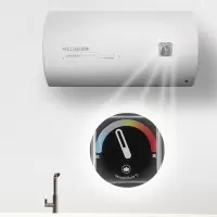 美菱家用储水式电热水器2100W速热60升大容量内置防电墙五重防护8年维保 MD-360SN(L)