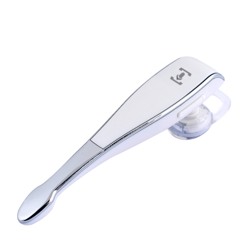耳宝4.0声控接听商务蓝牙耳机 CSR4.0芯片 连接2部手机 行车免提 语音报号 长待机 新版1200白色