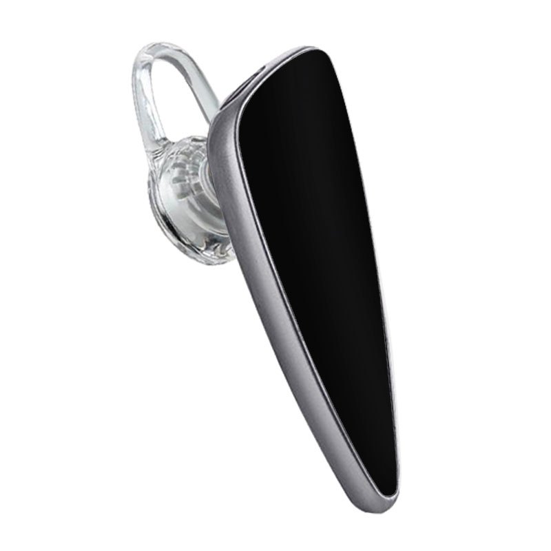 耳宝(earbaby) 4.0蓝牙耳机 中文报号 语音提醒状态 能听歌接电话 多媒体播放 手机通用型 叶形黑色