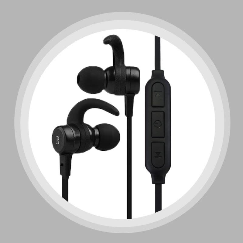 耳宝(earbaby) 动款蓝牙耳机4.0 中文报号 语音提醒状态 听音乐 轻便防汗 运动伴侣 手机通用型 酷W黑色图片