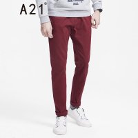 以纯线上品牌a21男士休闲长裤 2015秋季新品时尚低腰小脚修身休闲裤4531040002