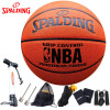 SPALDING 斯伯丁 NBA经典掌控 室内室外通用篮球 PU 七号篮球 (标准男子比赛用球) 74-604Y 棕色