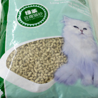 猫砂绿茶豆腐猫砂5L吸水结团吸味猫沙宠物猫咪用品