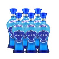 洋河(YangHe) 蓝色经典 海之蓝 52度 480ml*6瓶整箱 浓香型白酒