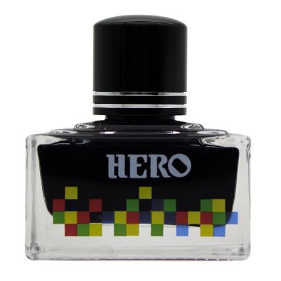 英雄(HERO)钢笔墨水 彩色墨水 多色可选 黑色