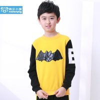 纳兰小猪童装男童卫衣 2015秋装新款中大儿童套头卫衣韩版潮