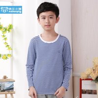 纳兰小猪 2015秋装新款童装男童长袖t恤中大儿童韩版长袖上衣 110-160