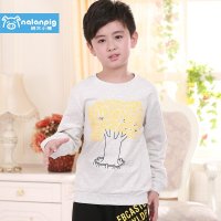 纳兰小猪童装男童卫衣2015新款秋装 中大儿童卫衣上衣韩版潮童装