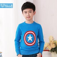 纳兰小猪男童毛衣 儿童长袖针织衫2015秋装新款韩版中大童毛衣潮