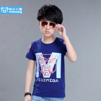 纳兰小猪童装2016中大童男童短袖 110-160