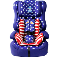 文博仕 儿童安全座椅 宝宝婴儿汽车座椅 9个月-12岁适用 WBS-EA