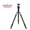 miliboo 米泊MEA单反相机摄影摄像便携三脚架微距拍摄独角架球形云台轻旅系列铝合金