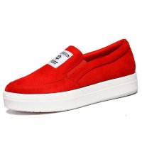 盾狐运动鞋女休闲鞋板鞋女时尚女鞋单鞋韩版乐福鞋平底2016春新款15706-1