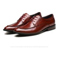 TRiES/才子商务休闲鞋头层牛皮男皮鞋2016春季新款英伦潮鞋男鞋子H75C3002