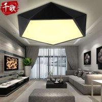千歌led吸顶灯饰 简约现代卧室灯几何创意客厅灯餐厅灯具