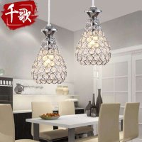 千歌创意LED吊灯现代简约三头吊灯餐厅吊灯吧台灯具