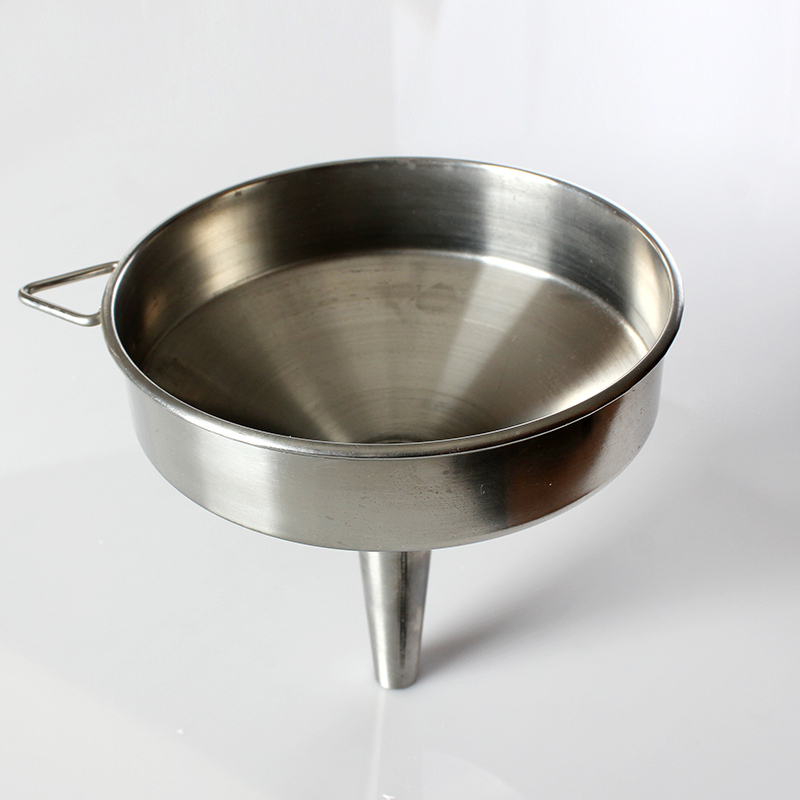 20cm大漏斗大号不锈钢酒漏油漏水漏沙漏泡酒瓶专用漏斗油壶漏网